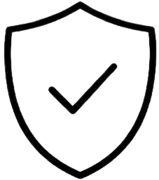 Shield with checkmark icon